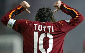 Francesco Totti dietro le quinte: "Me so' scordato"