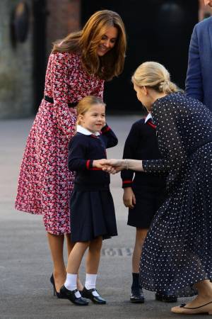 Il primo giorno di scuola della Principessa Charlotte: foto