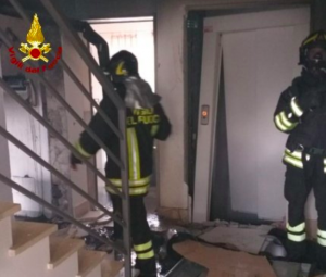 Roma, esplode una palazzina