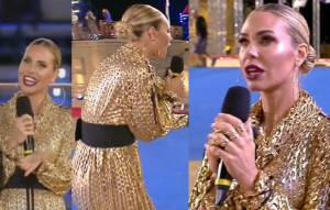 Eurogames, Ilary Blasi criticata per il look sfoggiato in prima serata