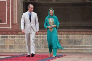 Principe William e Kate in visita a Lahore