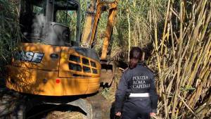 Parco della Cellulosa, demolite capanne abusive