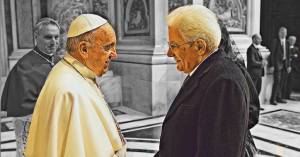 L’asse di ferro tra Bergoglio e Mattarella