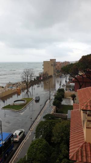 Bomba d’acqua su Anzio e Nettuno