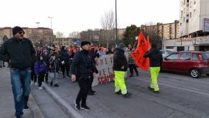 Manifestazioni contro la Lega a Scampia