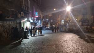 La movida nel centro storico di Napoli