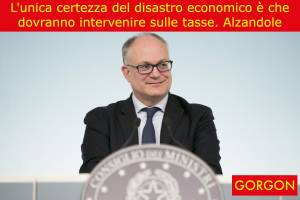 La satira del giorno: disastro economico e tasse