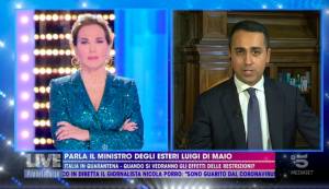 Luigi Di Maio a Live Non è la D’Urso: "Grazie agli italiani, ma l’Italia non si chiude più di così"