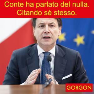 Ecco la satira del giorno: "Conte cita se stesso..."