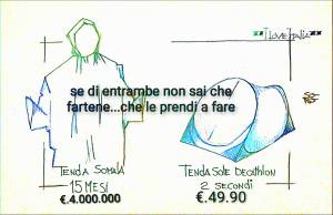 La vignetta del giorno: ​Silvia Romano e la tenda