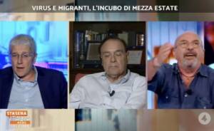 Da Vauro insulti choc a Mario Giordano: "Non parlo se il chihuahua mi interrompe" 