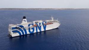 La nave quarantena diretta a Lampedusa