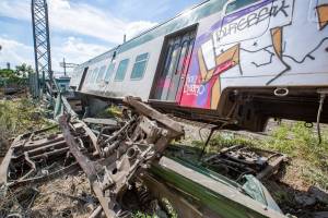 Deragliamento treno, si indaga sull’incidente