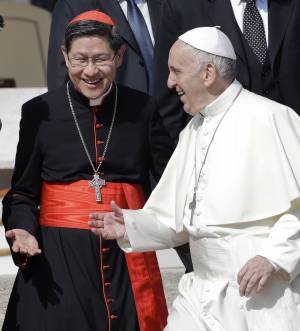 Vaticano, positivo Tagle: aveva incontrato il Papa