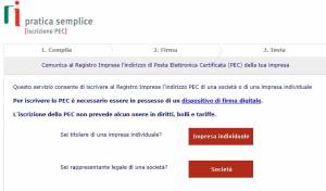 Imprese, senza la Pec fino a 2mila euro di multa