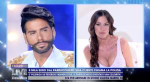 "Sei un ladro", "Devi pagarmi": la Mosetti e Federico Fashion Style si scannano in diretta