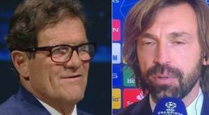 Capello a testa bassa contro la Juve. Scintille con Pirlo in tv: "Mediocre"