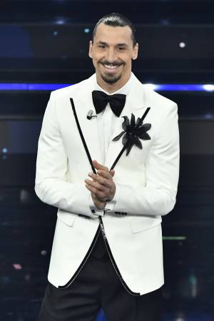 Ibrahimovic alla finale di Sanremo 2021