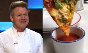 "Basta toccare la cucina italiana". Rivolta contro la pizza di Gordon Ramsay