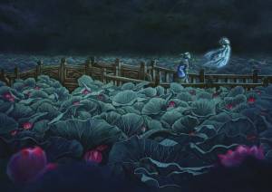 Le "Storie di fantasmi del Giappone" illustrate da Benjamin Lacombe