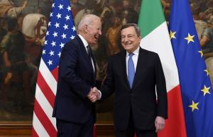 L'endorsement di Joe a Draghi: "Straordinario". Intesa sul clima