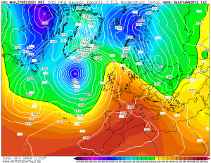 Freddo, piogge e pure neve: un week end di brutto tempo