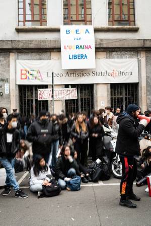 Occupazione del Brera ad alta tensione