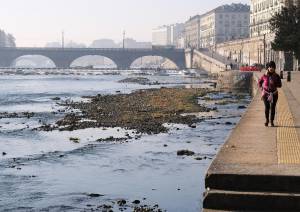 Cento giorni senza pioggia. Grave la siccità del fiume Po