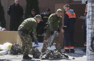 In fiamme deposito di carburante in Russia