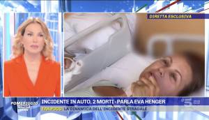 "Sto malissimo...". Eva Henger racconta il drammatico incidente