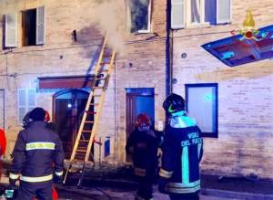 Incendio dell'abitazione a Servigliano in cui morì la piccola Jennifer