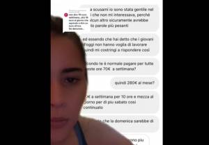 La proposta di lavoro choc: un euro l'ora come commessa. E il rifiuto diventa virale su TikTok