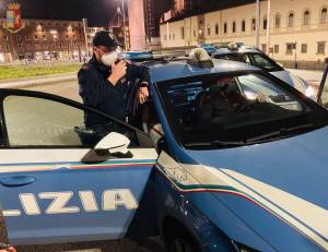 Una volante della polizia a Firenze