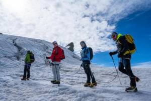 Le gaffe ambientaliste: Alberto sul Gran Paradiso (ma arriva in elicottero)