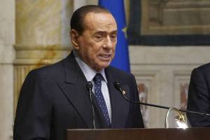 Il leader di Forza Italia Silvio Berlusconi