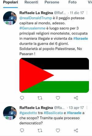 La Regina, il supercandidato Pd in Basilicata: "Lo Stato di Israele? Non esiste, come gli alieni"