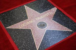 A Pavarotti la Stella sulla Walk of Fame