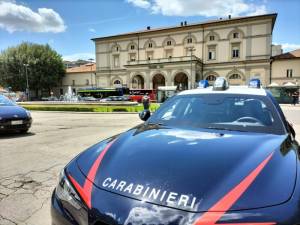 Una volante dei carabinieri in Umbria