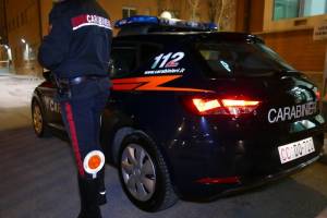 Una pattuglia dei carabinieri di Bologna