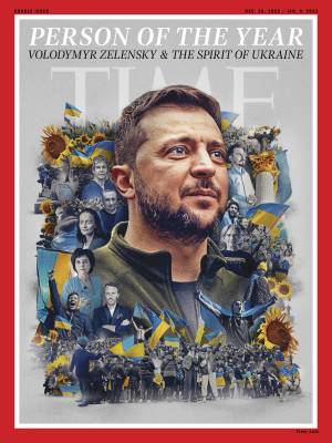 "Persona dell'anno 2022": il Time incorona Zelensky