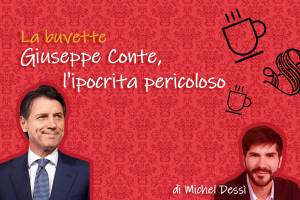 Giuseppe Conte, l'ipocrita pericoloso 