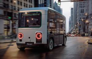 Holon Mover, lo shuttle autonomo by Pininfarina