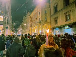 Una delle proteste del collettivo Cybilla