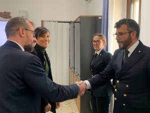 Sara Kelany e Francesco Filini in missione a Lampedusa