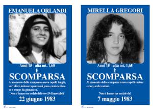 Emanuela Orlandi e Mirella Gregori