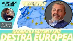 "Le sfide dell'Europa e il futuro di Forza Italia"