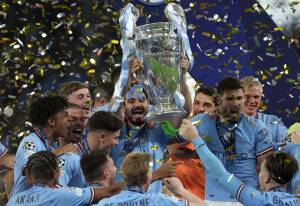 FOTO - Il Manchester City sul tetto d'Europa