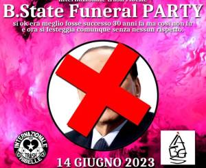 "Funeral party". Orrore al centro sociale: festeggiano le esequie di Berlusconi
