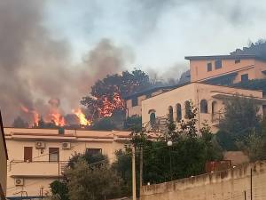 Il fuoco che distrugge tutto: decine di famiglie sfollate