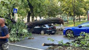 Milano devastata da un nubifragio